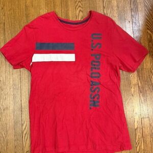 U.S. Polo Assn Red Tee